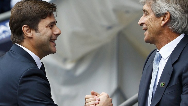 Маурисио Почеттино (слева) и Мануэль Пеллегрини