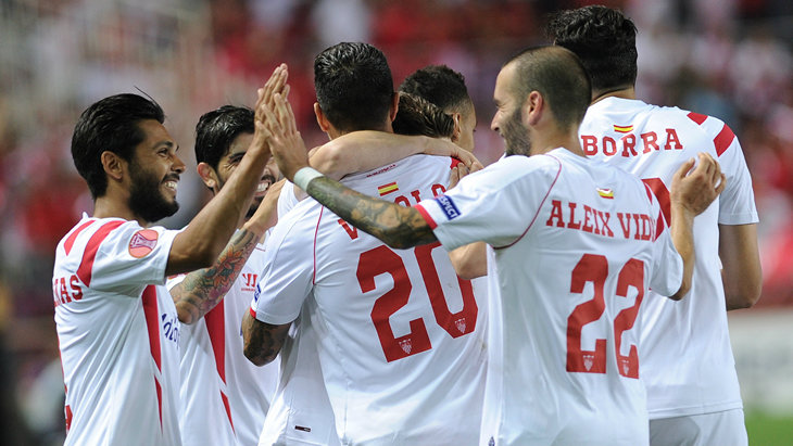 Футболисты «Севильи»