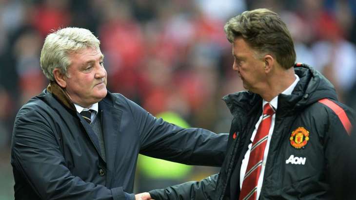 У Брюса (слева) и ван Гала разная турнирная и мотивационная ситуация