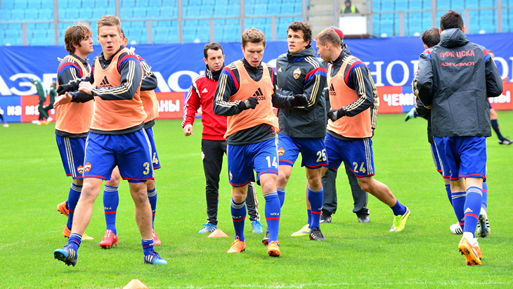 Футболисты ЦСКА