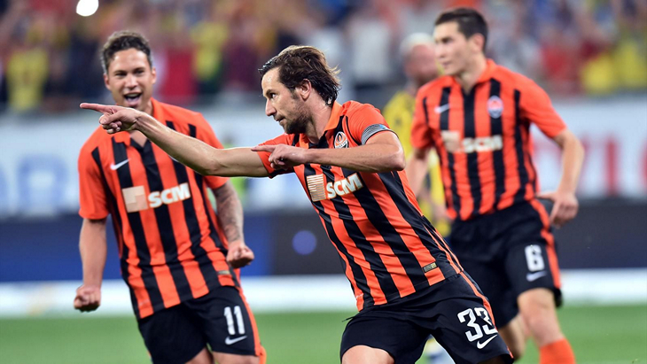 Футболисты «Шахтера»