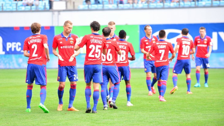 Футболисты ЦСКА