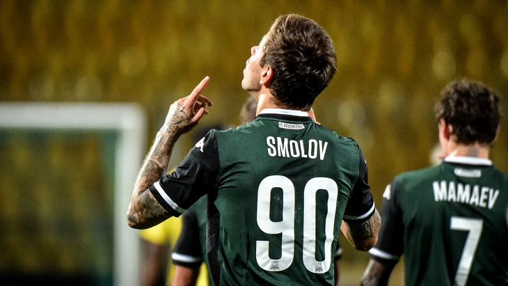 Федор Смолов в первом матче против ХИКа