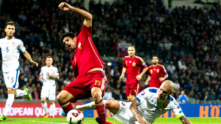 Сборная Испании догонит Словакию