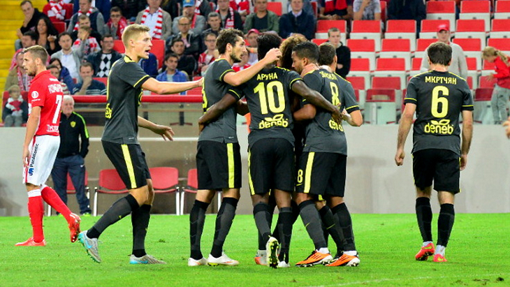 Футболисты «Анжи»