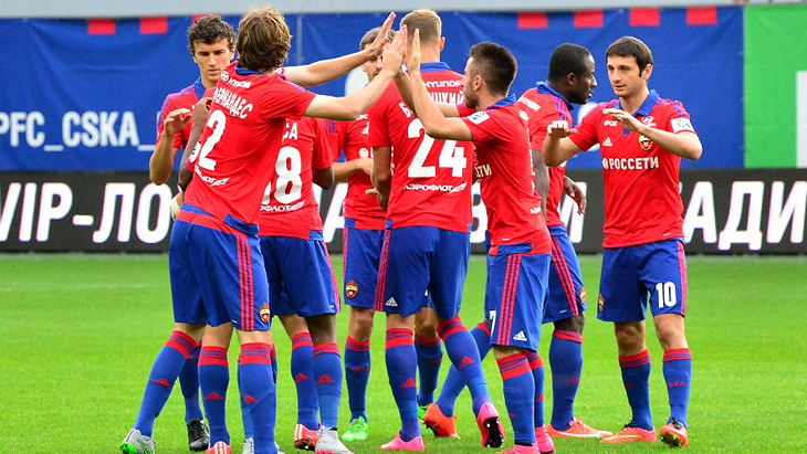 Футболисты ЦСКА