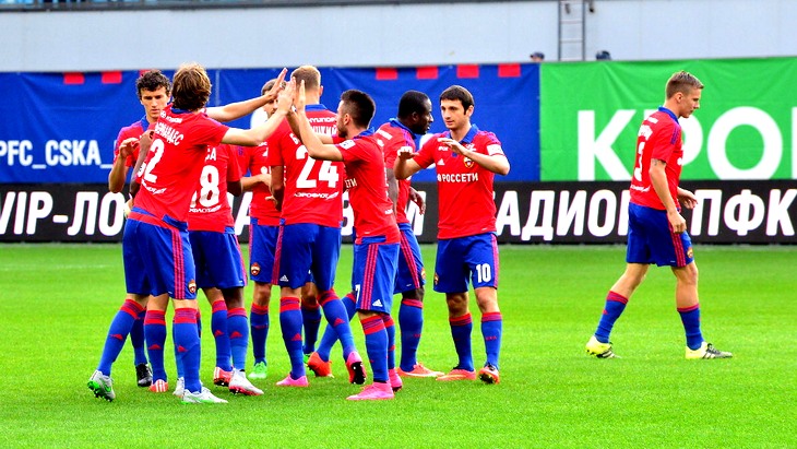 Футболисты ЦСКА