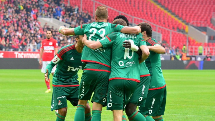 Футболисты «Локомотива»