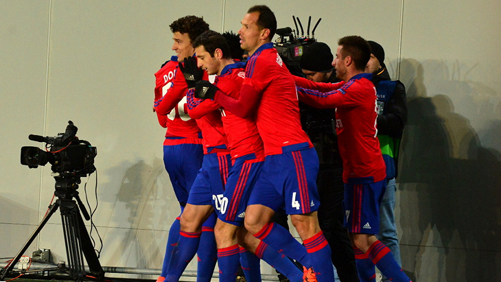 Футболисты ЦСКА