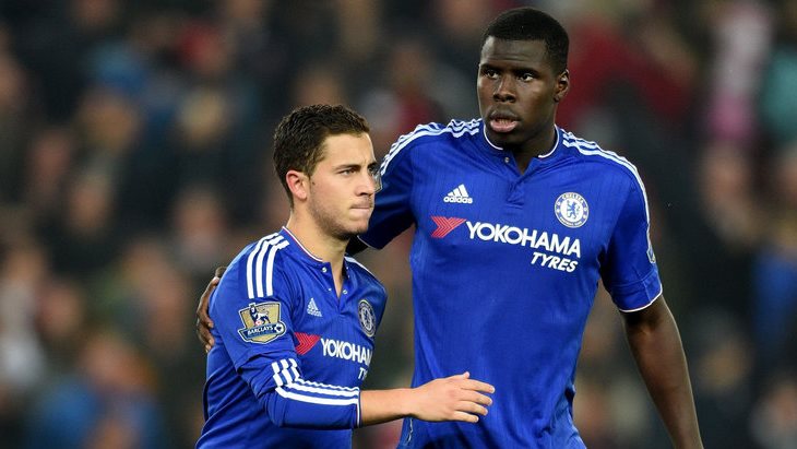 Курт Зума и Эден Азар, ставший антигероем матча со «Сток Сити»