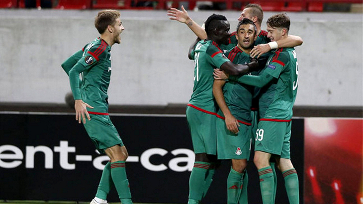 Футболисты «Локомотива»