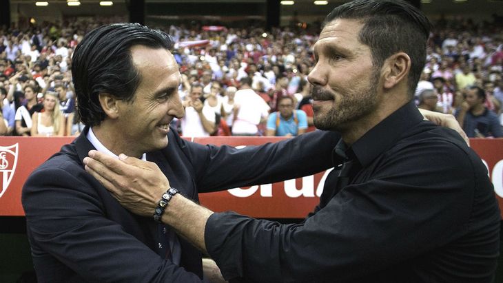 Унаи Эмери (слева) и Диего Симеоне проведут любопытную дуэль