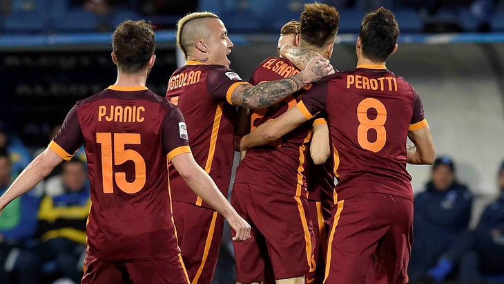 Футболисты «Ромы»