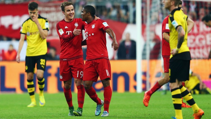 В октябре «Бавария» разбила «Боруссию» со счетом 5:1