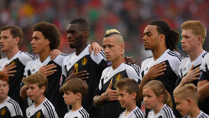 Футболисты сборной Бельгии