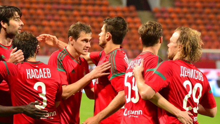 Футболисты «Локомотива»