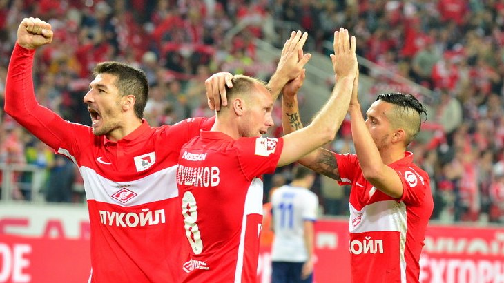 Футболисты «Спартака»