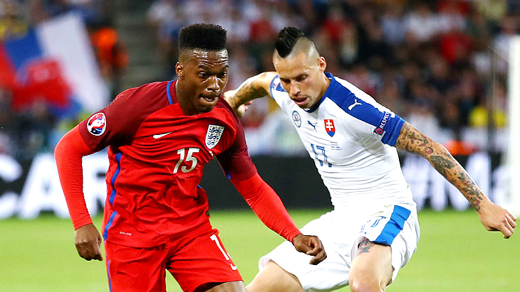 Словакия — Англия