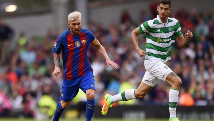 Летом «Селтик» проиграл «Барселоне» 1:3 в товарищеском матче