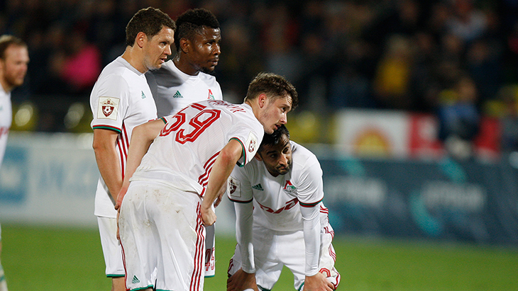 Футболисты «Локомотива»