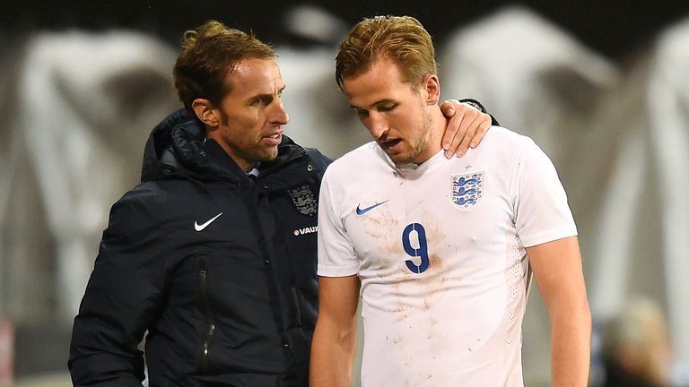 Гарет Саутгейт и Харри Кейн