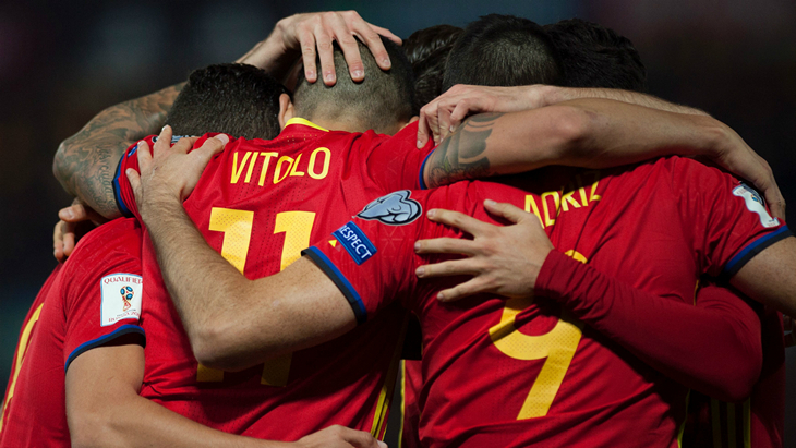 Футболисты сборной Испании