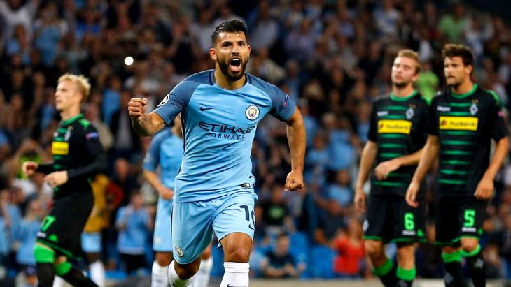 Серхио Агуэро помог «Манчестер Сити» разгромить «Боруссию» в первом матче