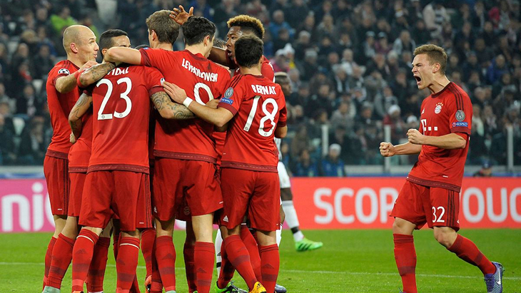 Футболисты «Баварии»