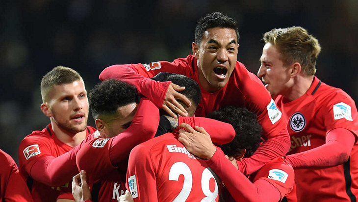 Футболисты «Айнтрахта»