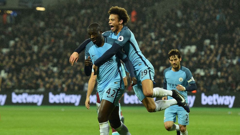 Яя Туре и Лерой Сане