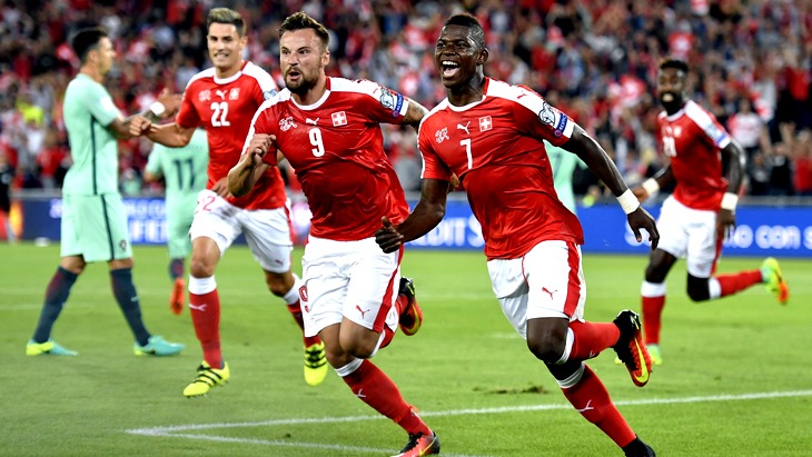 Швейцарцы стартовали с четырех побед в отборе к ЧМ-2018