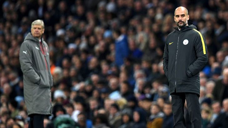 Арсен Венгер и Хосеп Гвардиола