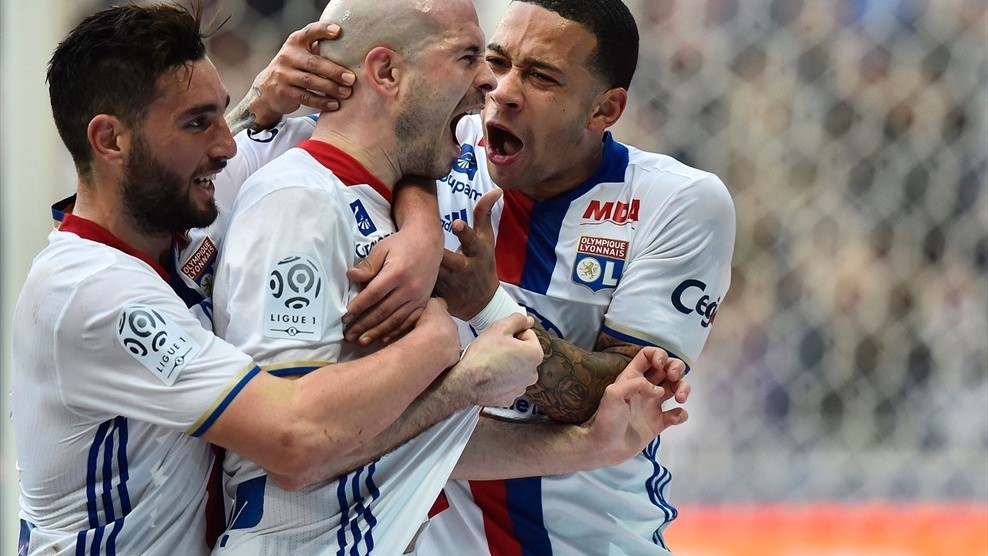 Футболисты «Лиона»