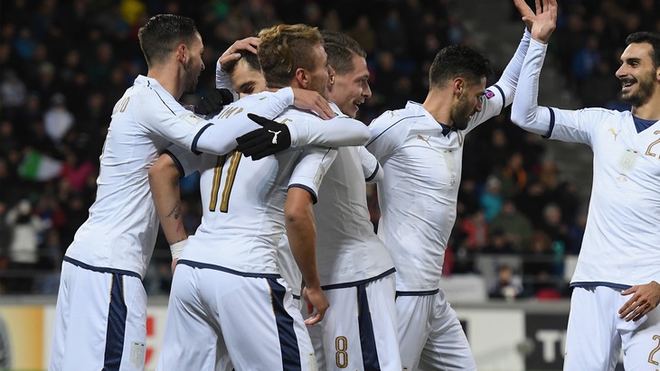 На выезде Италия разбила Лихтенштейн со счетом 4:0