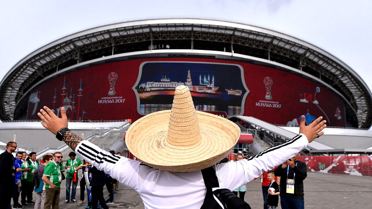 Болельщики сборной Мексики