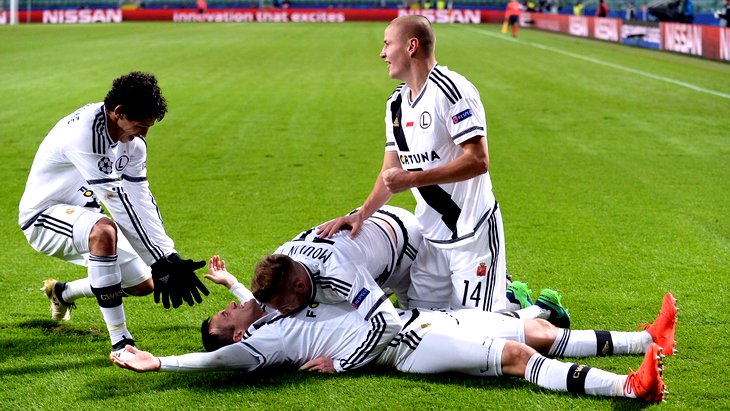 «Легия» попытается второй раз кряду попасть в групповой этап Лиги чемпионов