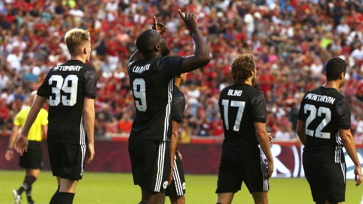 Накануне Ромелу Лукаку забил дебютный мяч в составе «МЮ»