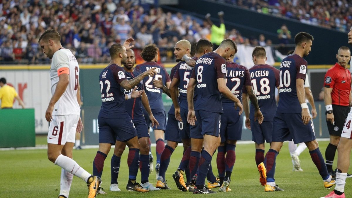 Футболисты ПСЖ