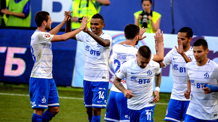 «Динамо» в прошлом туре обыграло «Амкар» со счетом 3:0