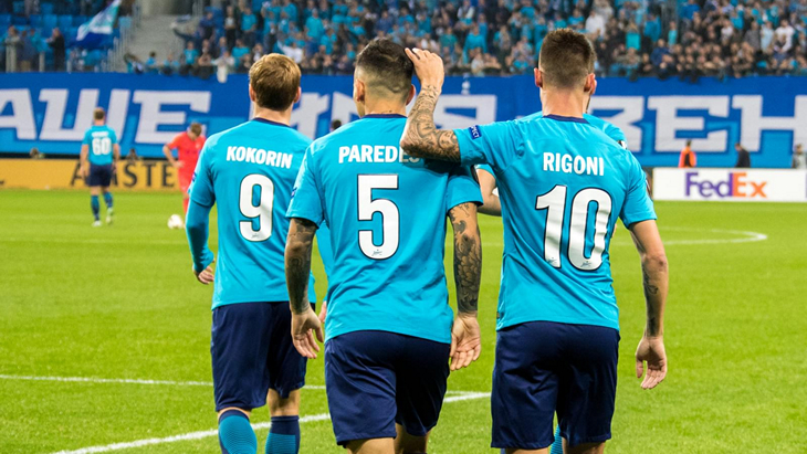 Футболисты «Зенита»