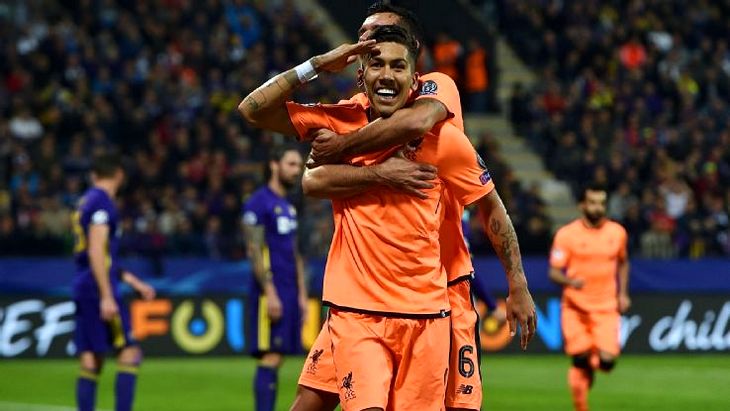 «Ливерпуль» выиграл у «Марибора» в гостевом матче со счетом 7:0