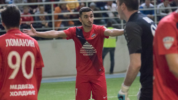 Футболисты «Енисея»