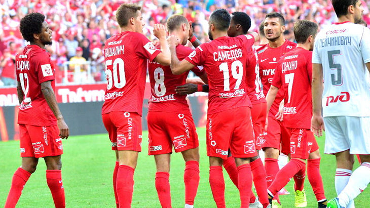 Футболисты «Спартака»