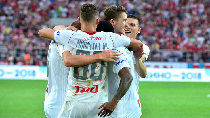 Футболисты «Локомотива»