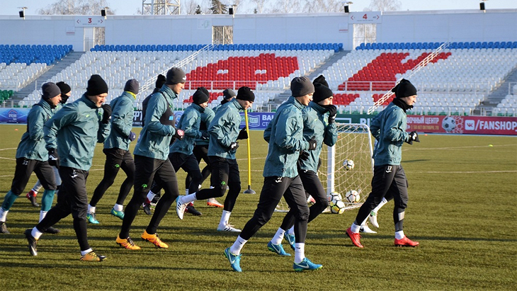 Футболисты «Уфы»