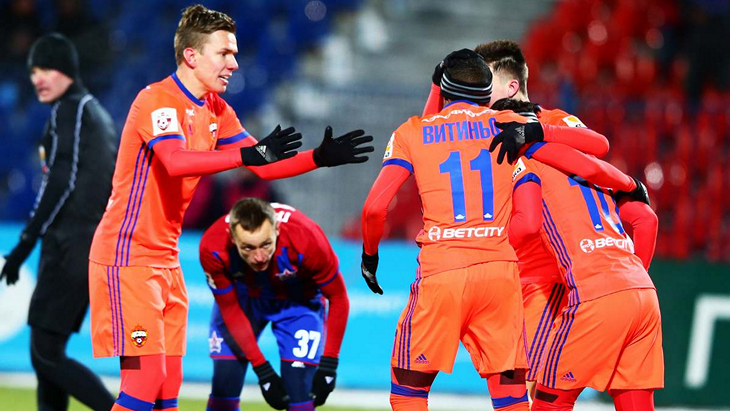 Футболисты ЦСКА