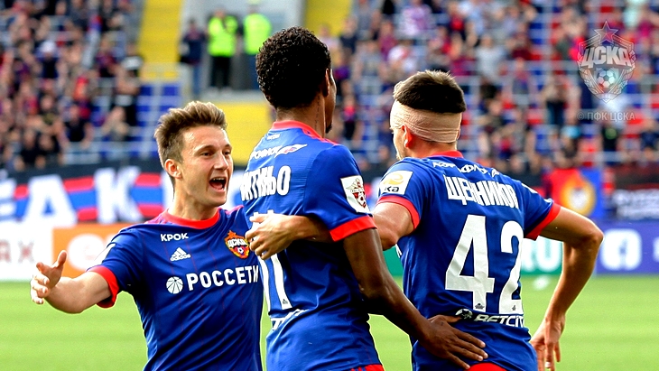 Игроки ЦСКА