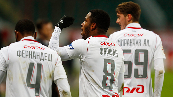 Футболисты «Локомотива»