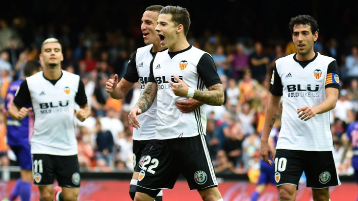 Футболисты «Валенсии»