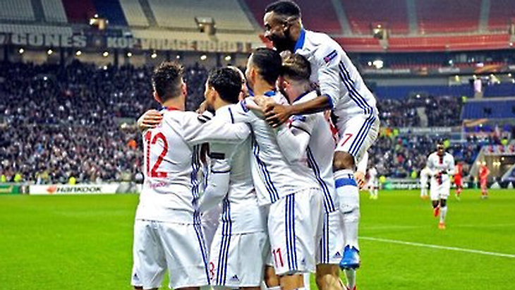 Футболисты «Лиона»